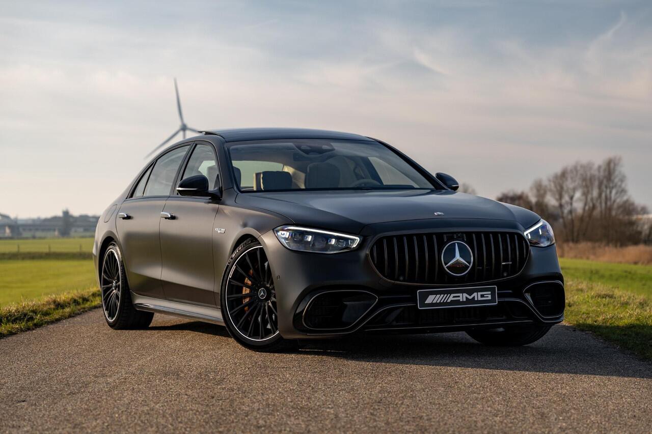 Mercedes-Benz S-KLASSE AMG 63 S E Performance | Keramisch | Designo lak magno | Drivers pack | Entertainment systeem |