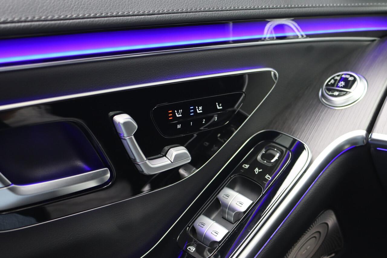 Mercedes-Benz S-KLASSE 500 4MATIC Lang AMG Line Aut9 | Airmatic | Achterasbesturing | Distronic+ | Massage | Stoelventilatie | Burmester | Memory | Digital Light | HUD | Soft-Close |