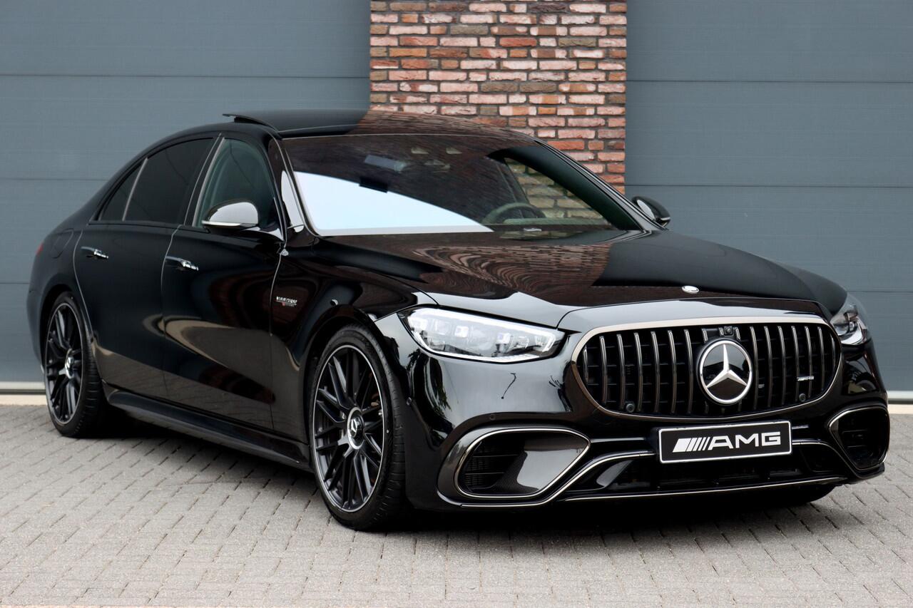 Mercedes-Benz S-KLASSE AMG 63 S E Performance Aut9 | 802pk | Achterasbesturing | Distronic+ | Carbon | HUD | Chauffeurspakket | Entertainmentpakket Achter | Stoelventilatie V+A | Vlakkenverwarming | Zonweringspakket |