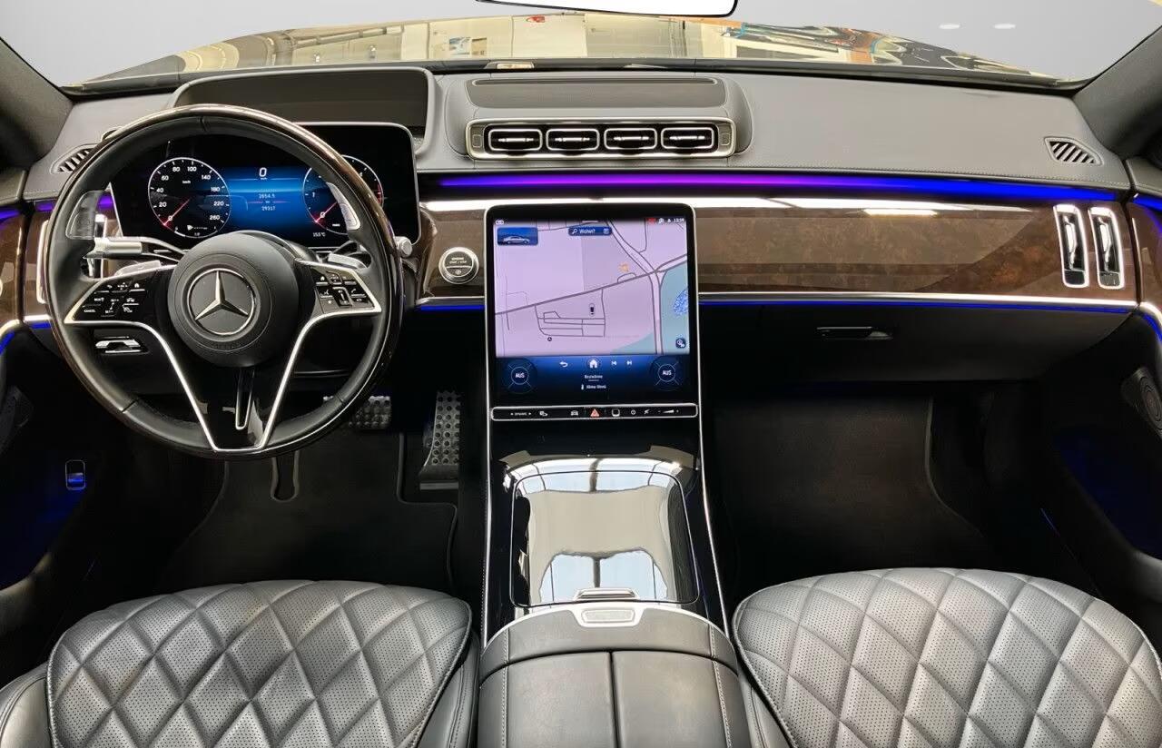 Mercedes-Benz S-KLASSE 350d 4MATIC Lang AMG Line 313 PK Rear Seat Entertainment Head-Up Burmester Stoelkoeling