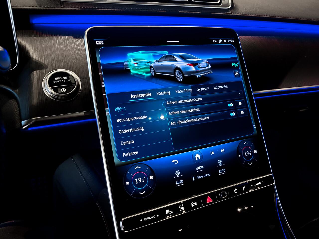 Mercedes-Benz S-KLASSE 400d 4-M AMG Achterassturing|Ruitleder|Burmester|Rij-assistentie|Keyless|Night|21" Aut9