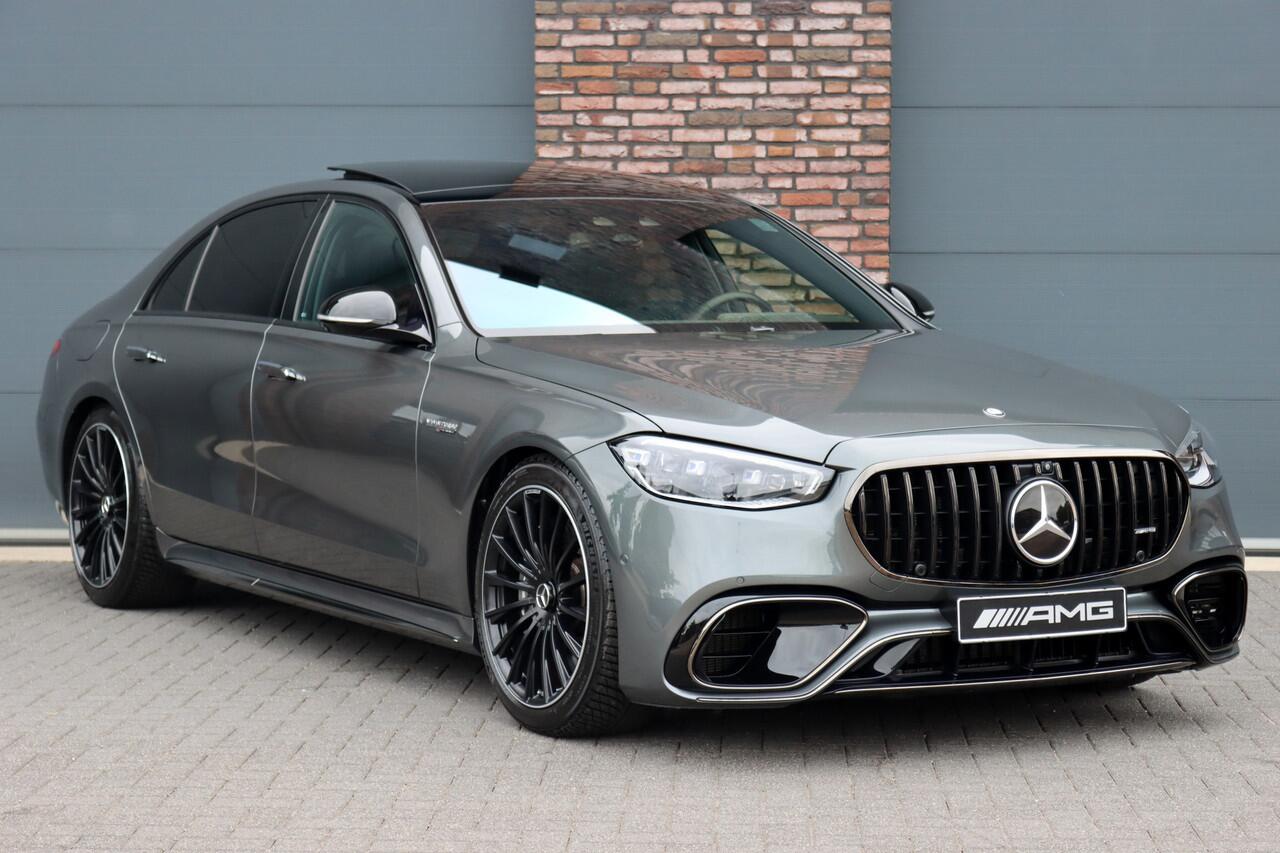 Mercedes-Benz S-KLASSE AMG 63 S E Performance Aut9 | 802pk | MANUFAKTUR | Achterasbesturing | Distronic+ | Entertainment Achter | Stoelventilatie | Zonweringspakket | Vlakkenverwarming |