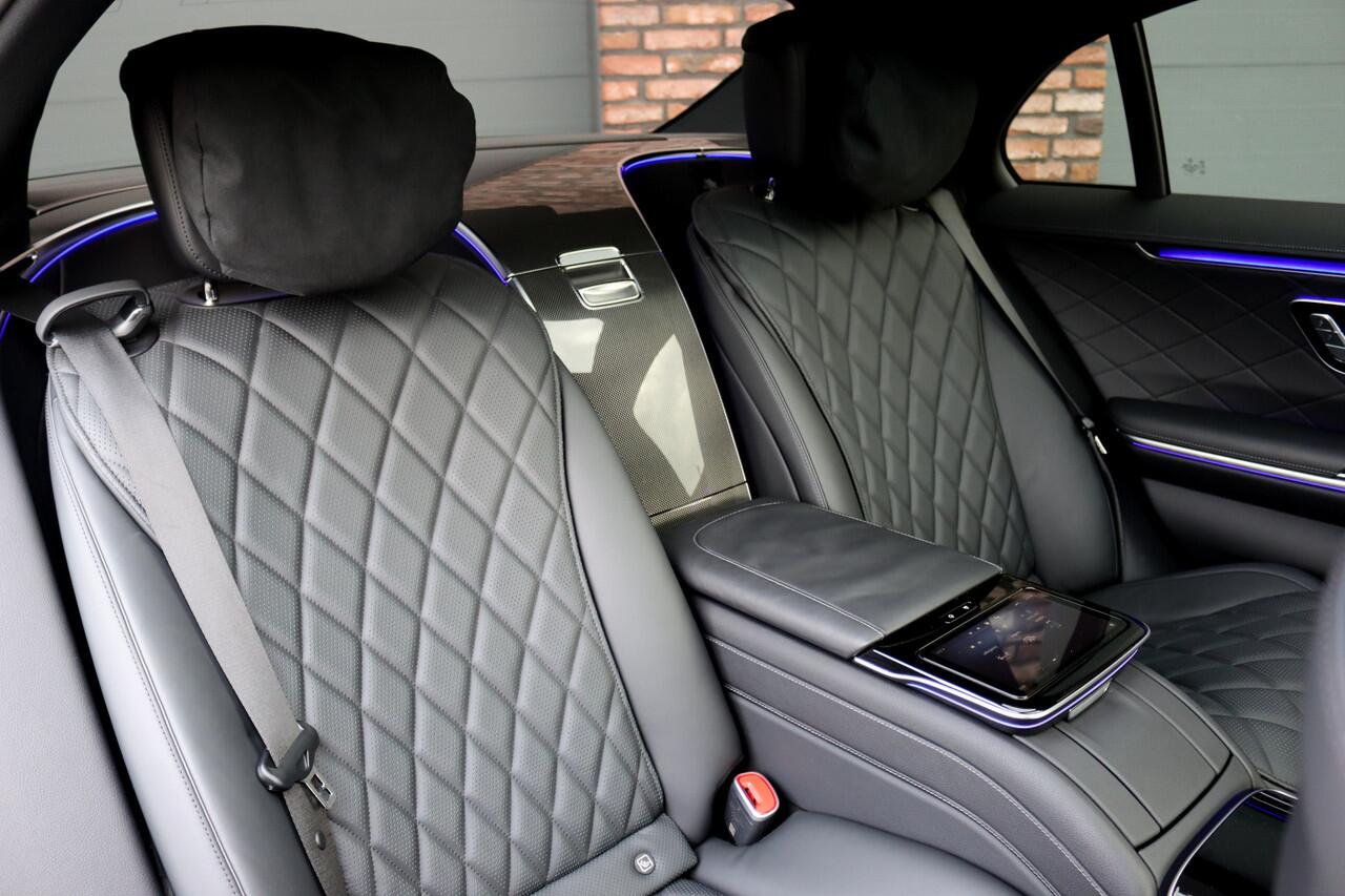 Mercedes-Benz S-KLASSE 580 e 4MATIC Lang AMG Line | Airmatic | Achterasbesturing | Chauffeurspakket | MBUX Tablet | Distronic+ | Memory | Stoelventilatie V+A | Burmester | Soft-Close | Digital Light | Vlakkenverwarming | HUD |