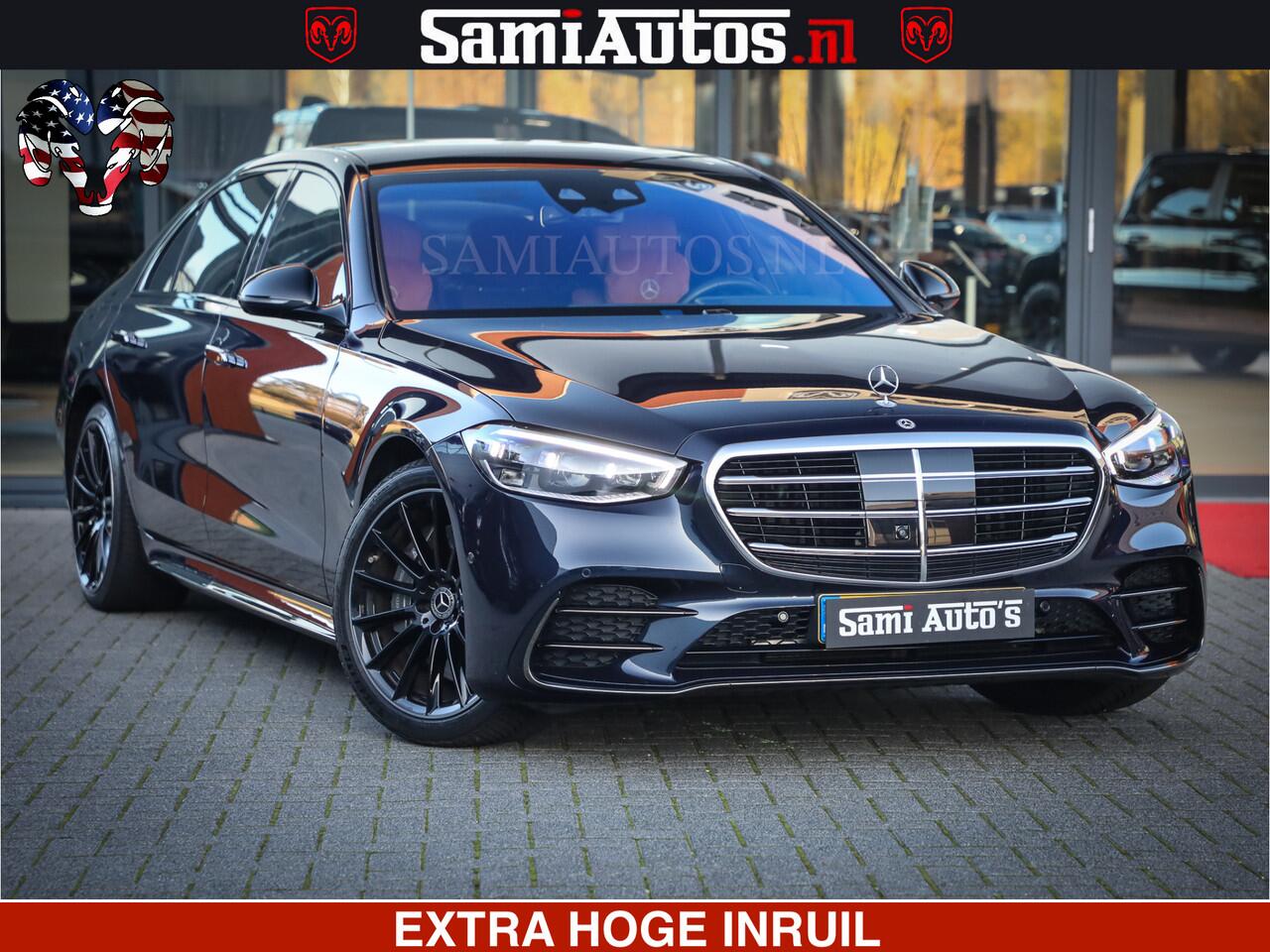 Mercedes-Benz S-KLASSE AMG Line 580 510 PK 4 WIELSTURING 4MATIC LANG Origineel Nederlandse auto | Dealer Onderhouden | Fabrieksgarantie t/m 20 Aug 2027 of 200000 km