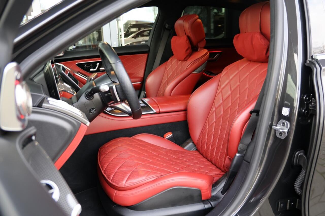 Mercedes-Benz S-KLASSE S 580e 4MATIC LANG *Burmeister 4d*Achterasbesturing*Chaufeurs*Luchtvering*Nightpakket