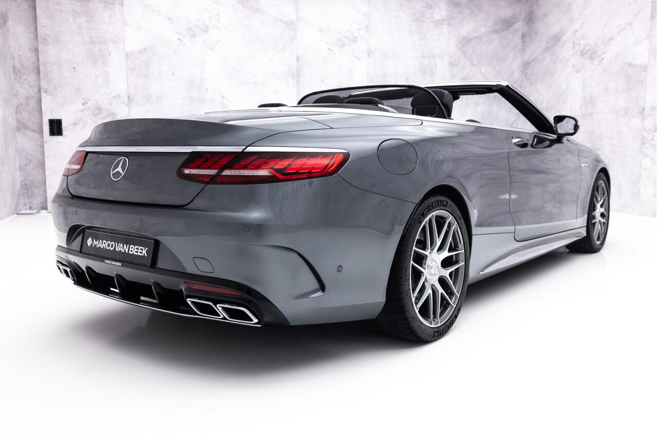 Mercedes-Benz S-KLASSE Cabrio AMG 63 4MATIC Premium+ | Carbon | Nachtzicht | Stoelventilatie | Head-Up