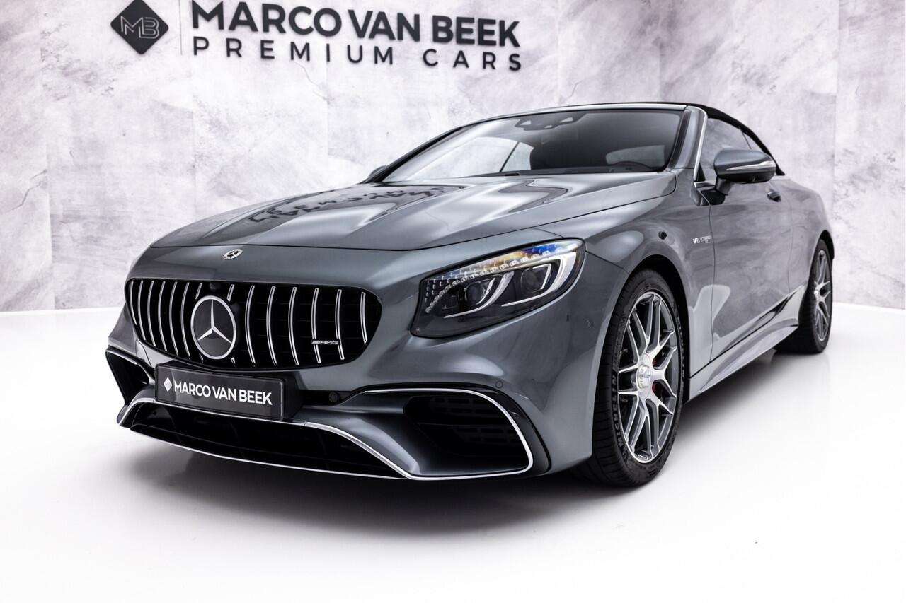 Mercedes-Benz S-KLASSE Cabrio AMG 63 4MATIC Premium+ | Carbon | Nachtzicht | Stoelventilatie | Head-Up