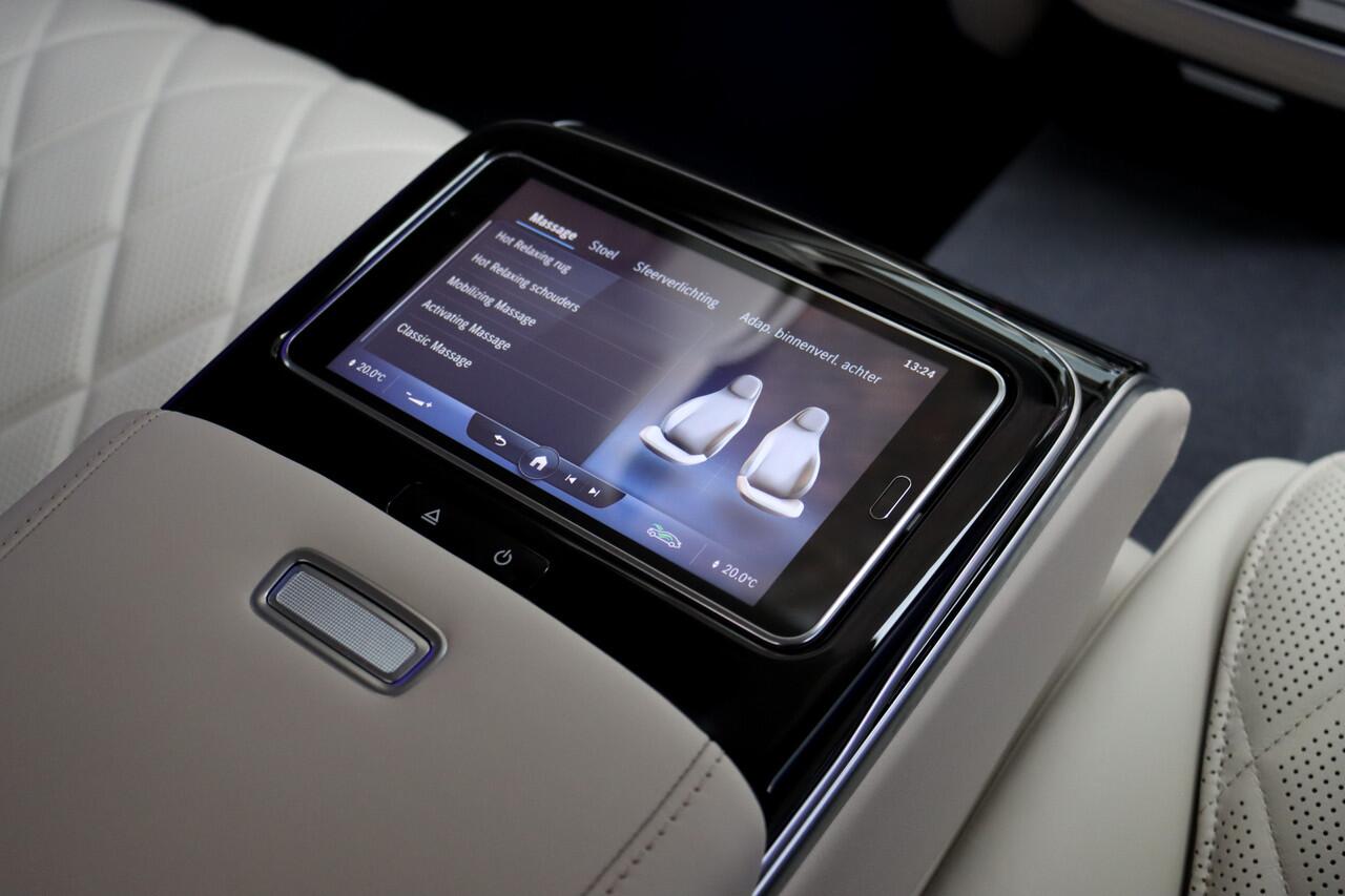 Mercedes-Benz S-KLASSE 580 e Lang AMG Line | Airmatic | Distronic+ | Chauffeurspakket | Zonweringspakket | Massage V+A | | MBUX Tablet | Burmester | HUD | Stoelventilatie V+A | Nekverwarming |