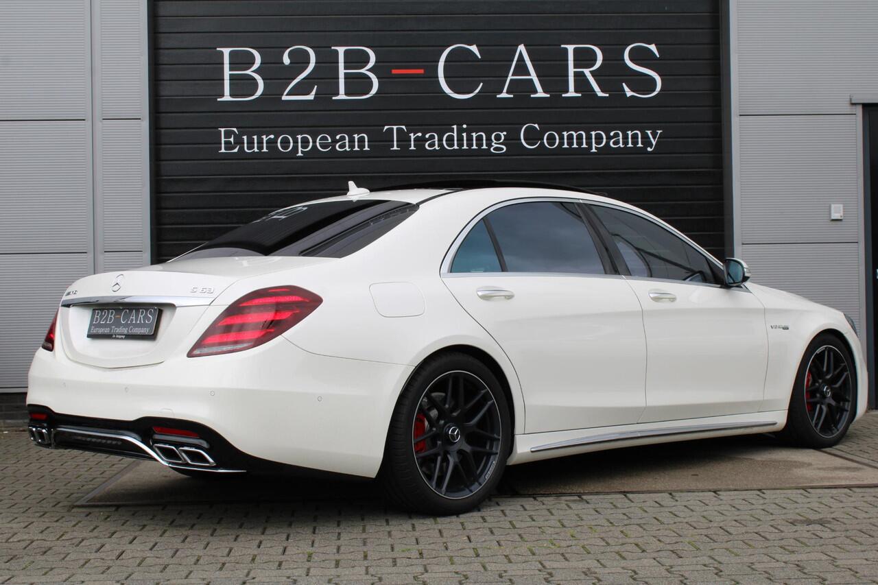 Mercedes-Benz S-KLASSE S63 AMG 4Matic+ Lang Premium Plus - Head-Up - Panorama - Leder - LED