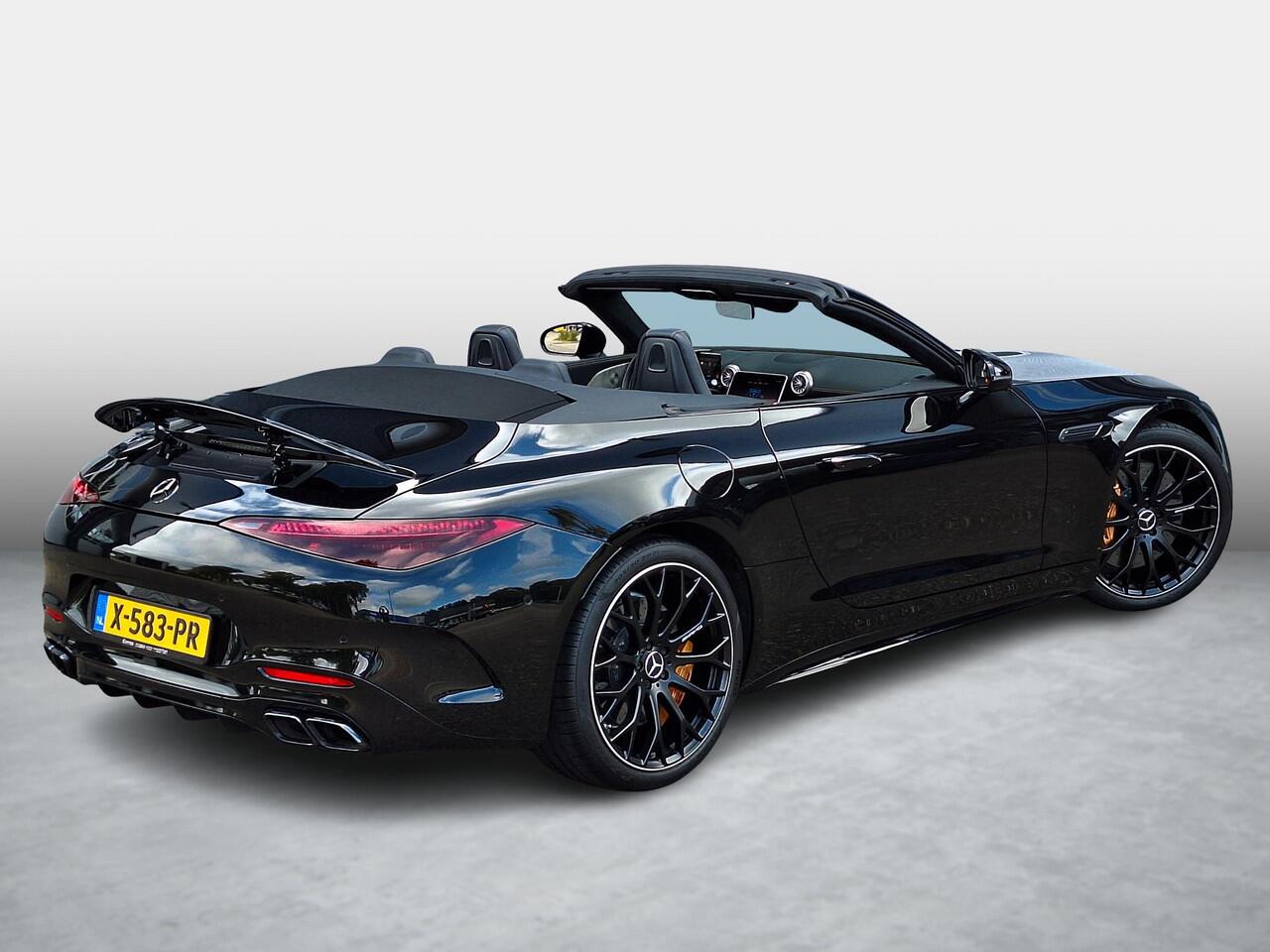 Mercedes-Benz SL-KLASSE Roadster AMG 63 4MATIC+ | AMG Carbon | AMG Nightpakket II | Burmester High-End 3D | Rijassistentiepakket | 360°Camera | Head-up display