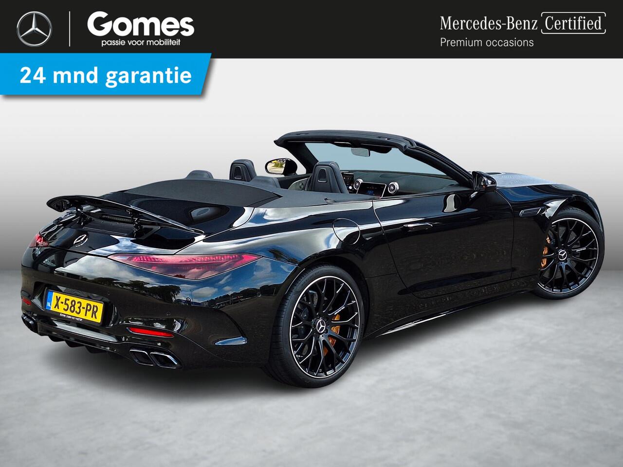 Mercedes-Benz SL-KLASSE Roadster AMG 63 4MATIC+ | AMG Carbon | AMG Nightpakket II | Burmester High-End 3D | Rijassistentiepakket | 360°Camera | Head-up display