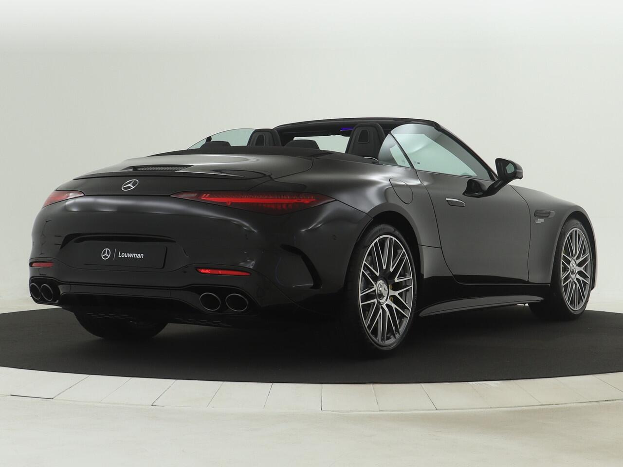 Mercedes-Benz SL-KLASSE Roadster 43 | AMG DYNAMIC PLUS pakket | AMG Nightpakket | V8 Stylingpakket exterieur | 21" AMG-velgen, zilver | Performance sportstoelen | Rijassistentiepakket Plus | Burmester Sound systeem | 360° camera |