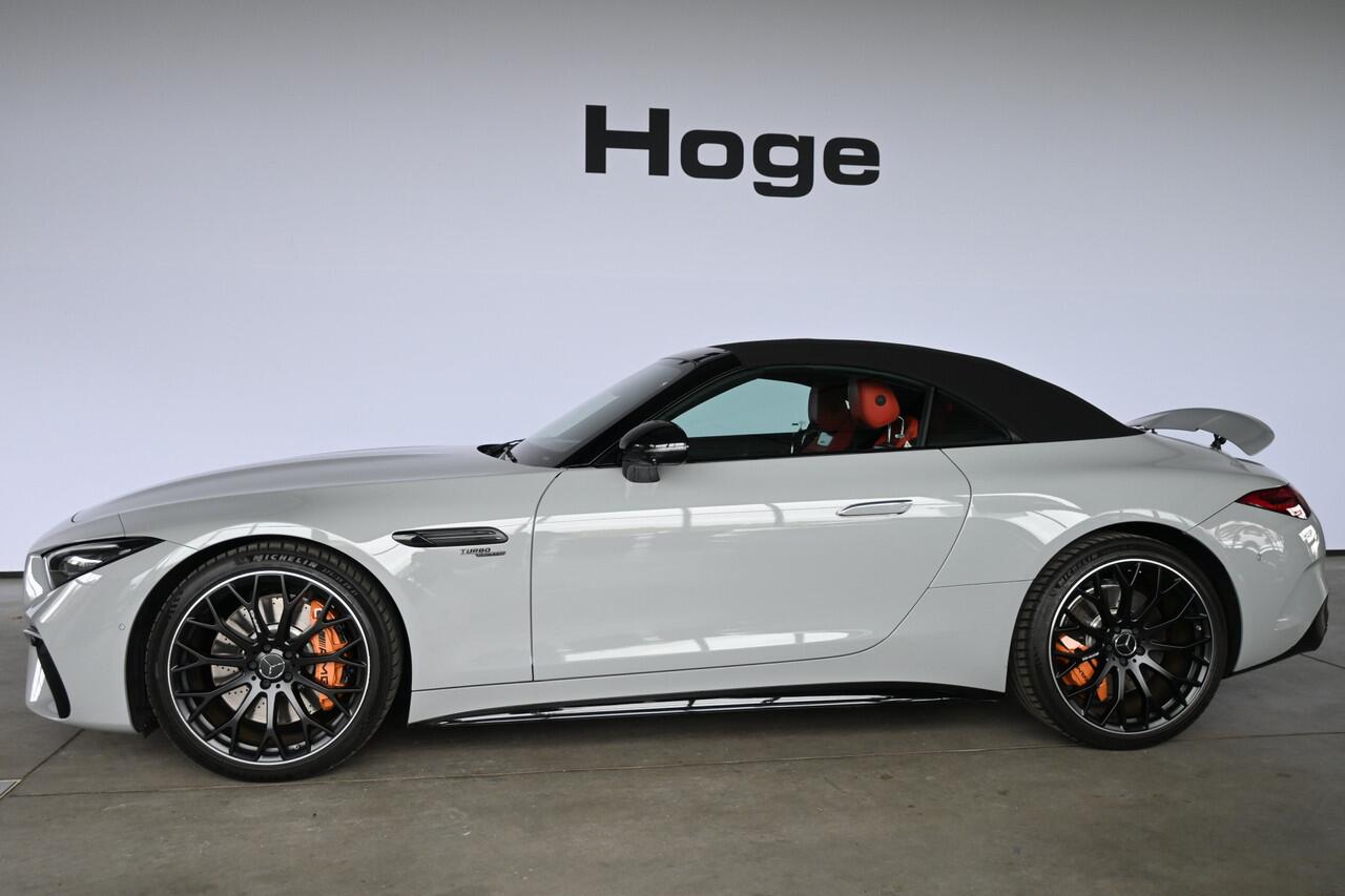 Mercedes-Benz SL-KLASSE Roadster AMG Night Pakket 43 Burmester 21 Inch LED Rijklaarprijs Inruil Mogelijk!