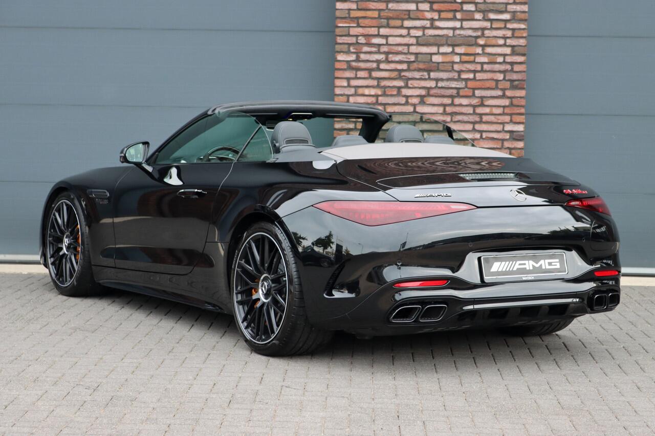 Mercedes-Benz SL-KLASSE Roadster AMG 63 S E Performance | 816 pk | Keramisch | Carbon | Achterasbesturing | AMG Dynamic Plus-Pakket | Distronic+ | Multicontourstoelen | HUD | Burmester | Airscarf |