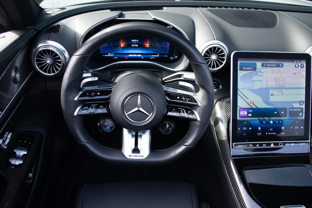 Mercedes-Benz SL-KLASSE Roadster AMG 63 4MATIC+ Burmester l Leer l 360 l Premium plus pakket l Massage l Dynamic +