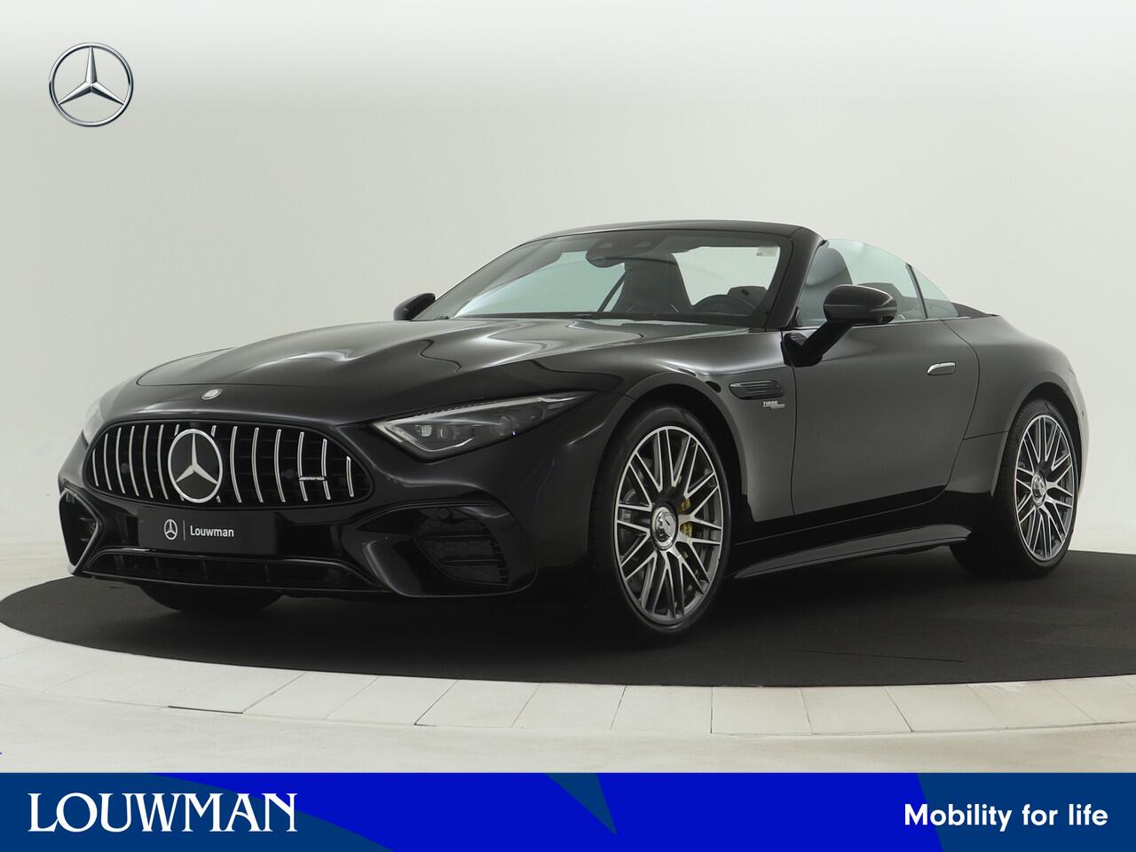 Mercedes-Benz SL-KLASSE Roadster 43 | AMG DYNAMIC PLUS pakket | AMG Nightpakket | V8 Stylingpakket exterieur | 21" AMG-velgen, zilver | Performance sportstoelen | Rijassistentiepakket Plus | Burmester Sound systeem | 360° camera |