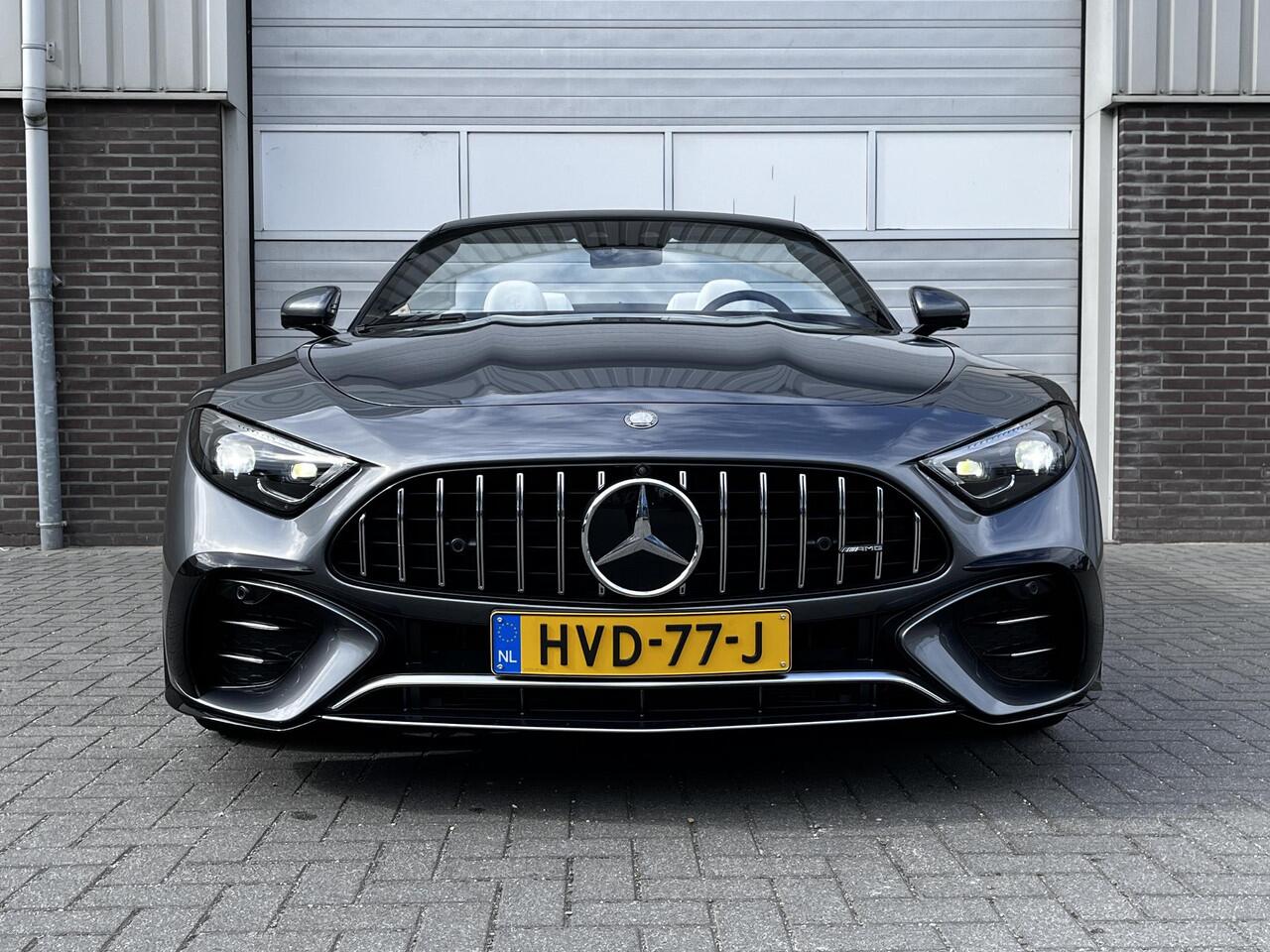 Mercedes-Benz SL-KLASSE Mercedes-AMG 43 | Premium Plus | AMG Aerodynamica Pakket | Rijassistentiepakket Plus | V8 Stylingpakket Exterieur | AMG TRACK PACE | AMG Indoor Car Cover | Burmester Surround Sound | Head-up Display | 360° Camera | Elektrisch Verstelbare Stoelen + Memory 