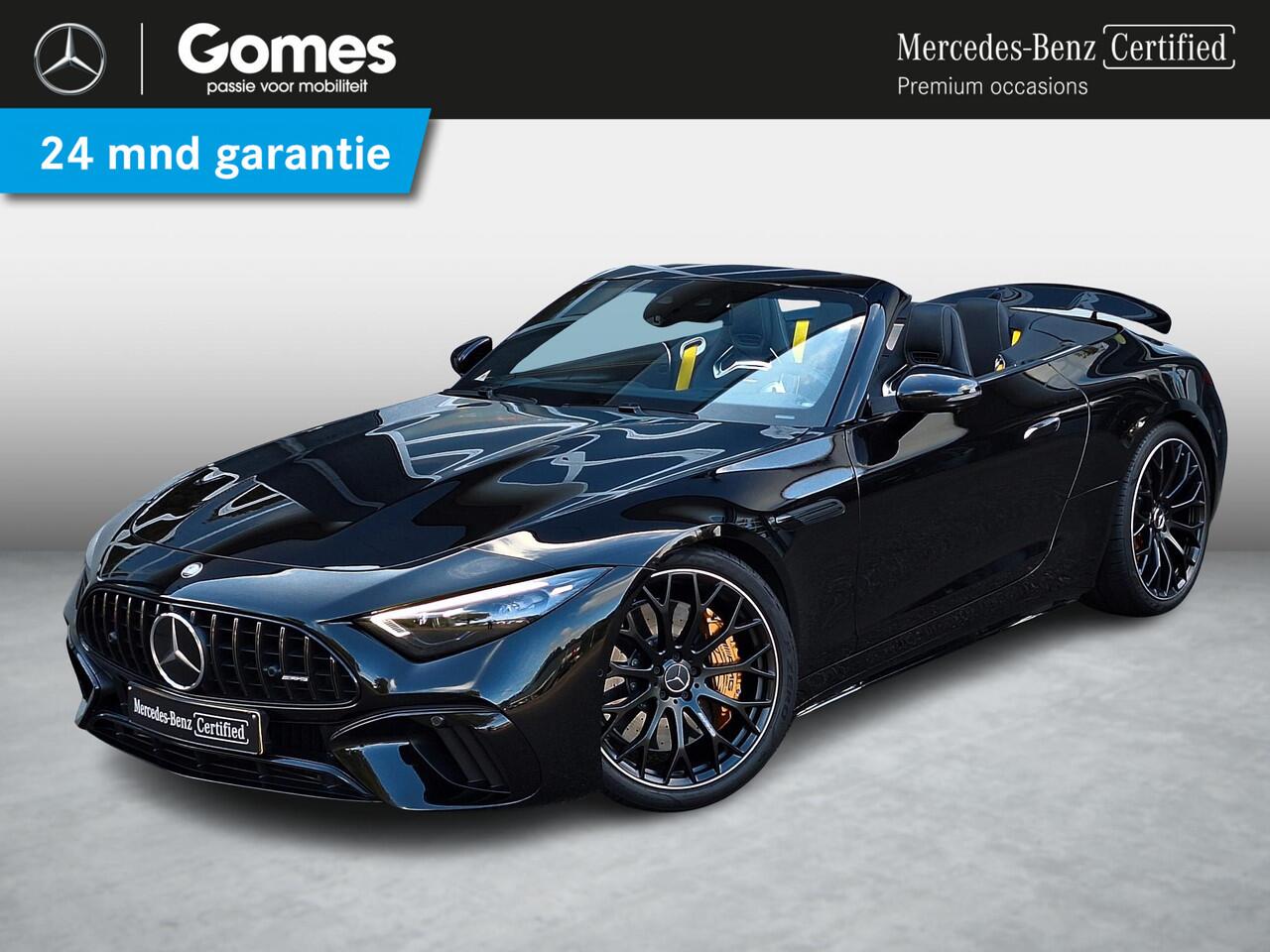 Mercedes-Benz SL-KLASSE Roadster AMG 63 4MATIC+ | AMG Carbon | AMG Nightpakket II | Burmester High-End 3D | Rijassistentiepakket | 360°Camera | Head-up display