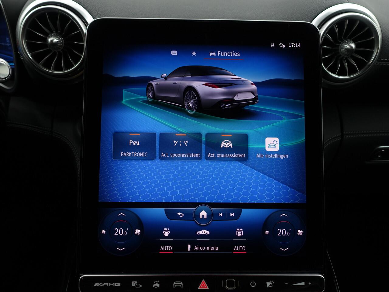 Mercedes-Benz SL-KLASSE Roadster AMG 43 Aut- Design Nappa Leder, Manufaktur Citrienbruin Magno, Dynamic Plus, Memory, Adap Cruise