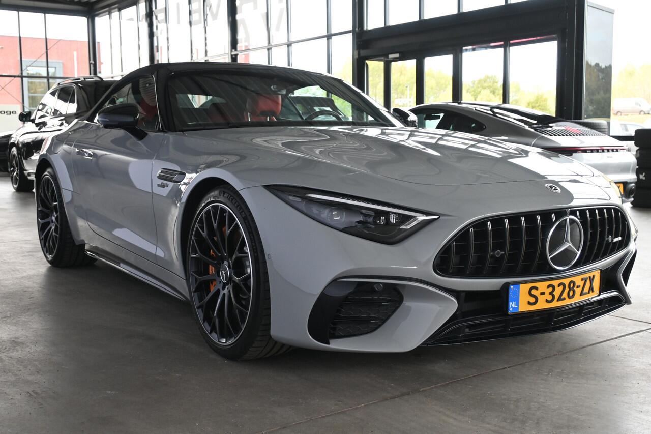 Mercedes-Benz SL-KLASSE Roadster AMG Night Pakket 43 Burmester 21 Inch LED Rijklaarprijs Inruil Mogelijk!