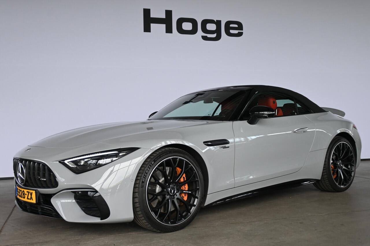 Mercedes-Benz SL-KLASSE Roadster AMG Night Pakket 43 Burmester 21 Inch LED Rijklaarprijs Inruil Mogelijk!