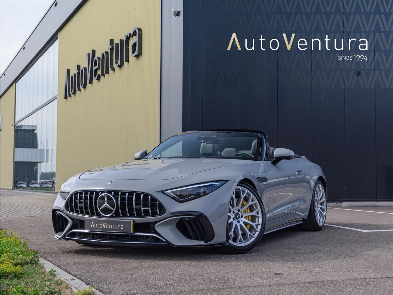 Mercedes-Benz SL-KLASSE Roadster AMG 63 4MATIC+ Burmester l Leer l 360 l Premium plus pakket l Massage l Dynamic +