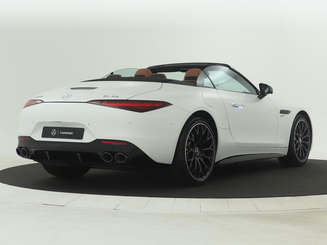 Mercedes-Benz SL-KLASSE Roadster 43 | Premium Plus pakket | 21" AMG-velgen zwart | AMG Nightpakket | Rijassistentiepakket Plus | Head-up display | ENERGIZING-pakket plus | Burmester Sound systeem | Stoelventilatie voor | 360° camera |