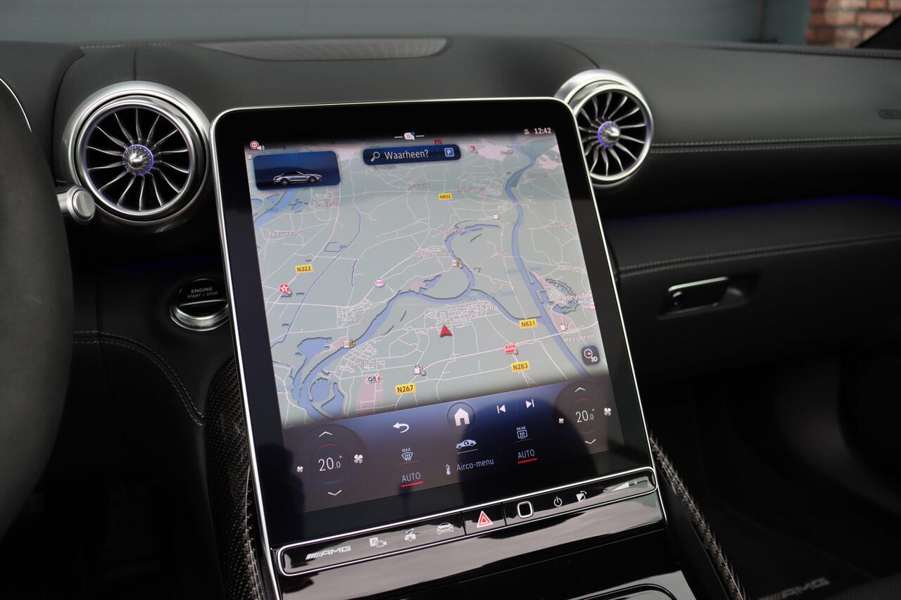 Mercedes-Benz SL-KLASSE Roadster AMG 63 S E Performance | 816 pk | Keramisch | Carbon | Achterasbesturing | AMG Dynamic Plus-Pakket | Distronic+ | Multicontourstoelen | HUD | Burmester | Airscarf |