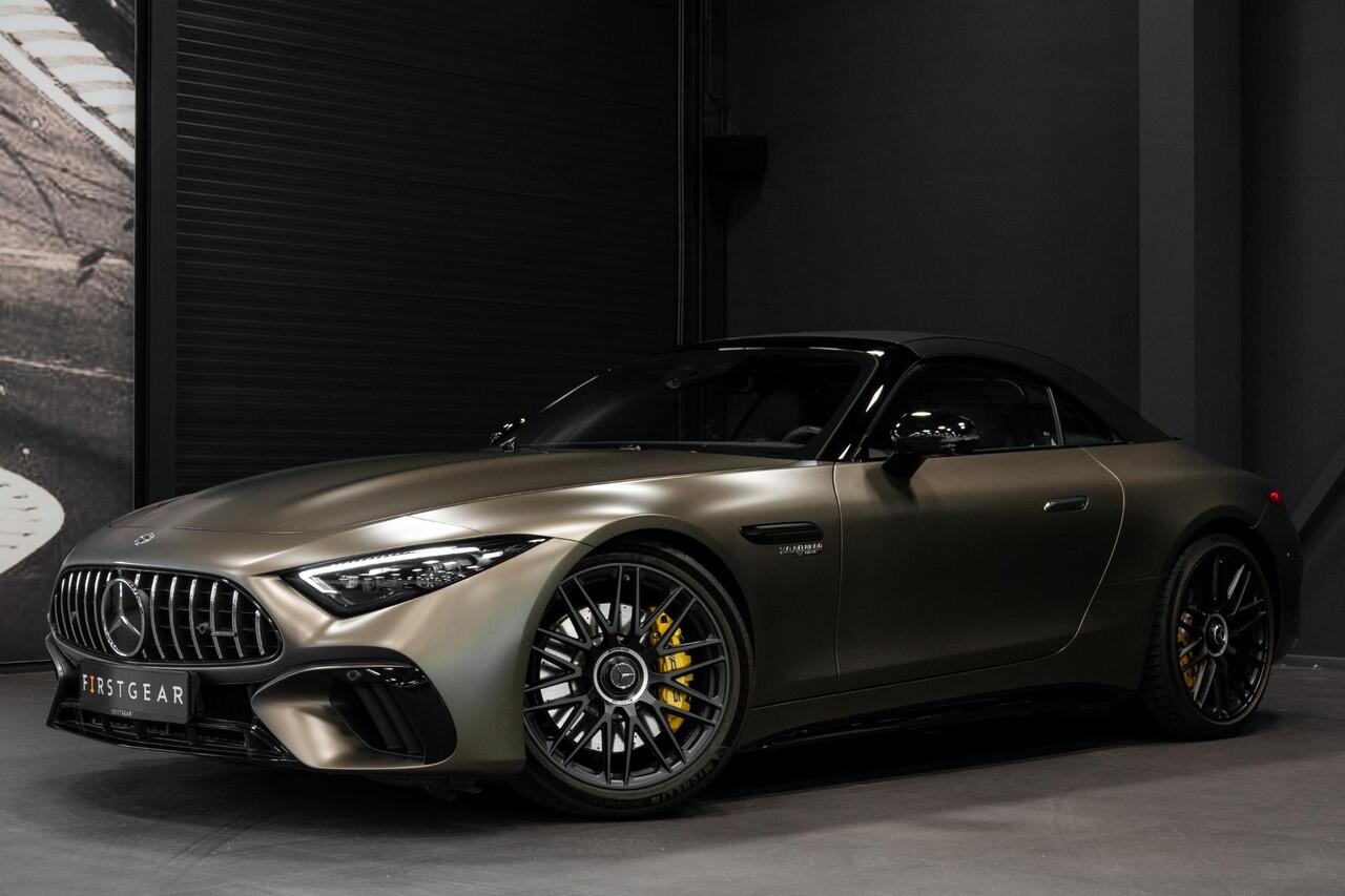 Mercedes-Benz SL-KLASSE Roadster AMG 63 4MATIC+ *Lift-systeem / Achterasbesturing AMG / Carbon-Interieur / Track Pack / Stoelventilatie / Head-Up / Keyless*