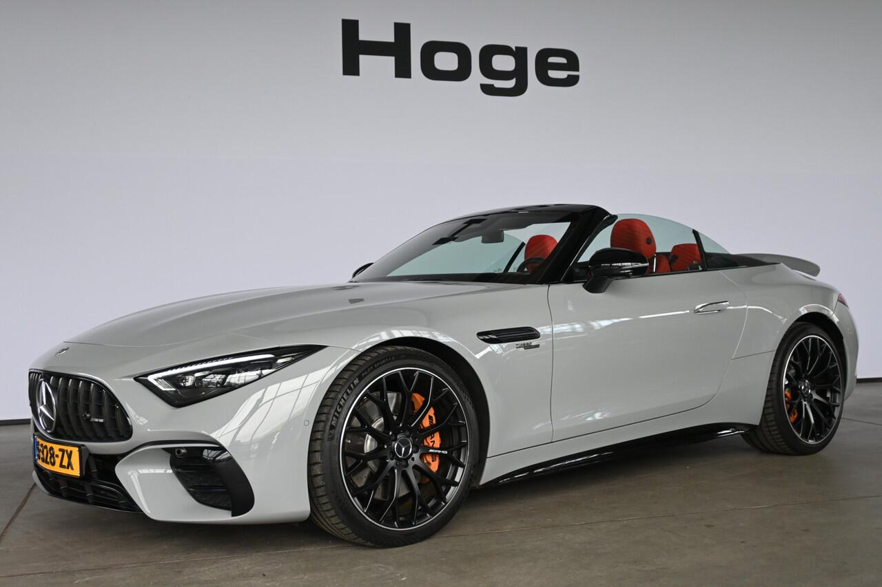 Mercedes-Benz SL-KLASSE Roadster AMG Night Pakket 43 Burmester 21 Inch LED Rijklaarprijs Inruil Mogelijk!