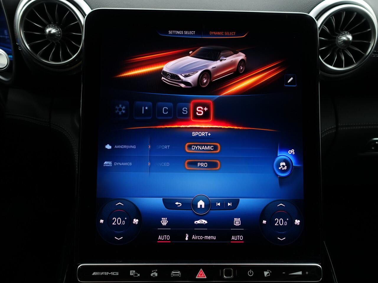 Mercedes-Benz SL-KLASSE Roadster AMG 43 Aut- Design Nappa Leder, Manufaktur Citrienbruin Magno, Dynamic Plus, Memory, Adap Cruise