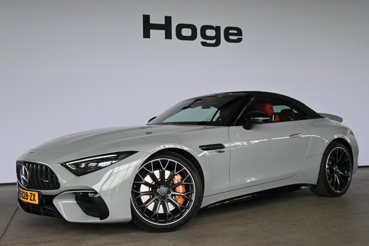 Mercedes-Benz SL-KLASSE Roadster AMG Night Pakket 43 Burmester 21 Inch LED Rijklaarprijs Inruil Mogelijk!