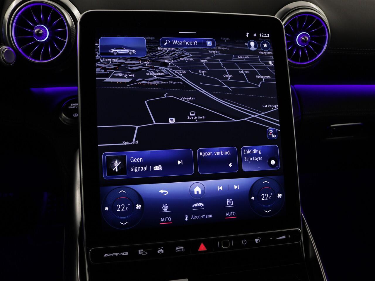 Mercedes-Benz SL-KLASSE Roadster 43 | AMG DYNAMIC PLUS pakket | AMG Nightpakket | V8 Stylingpakket exterieur | 21" AMG-velgen, zilver | Performance sportstoelen | Rijassistentiepakket Plus | Burmester Sound systeem | 360° camera |