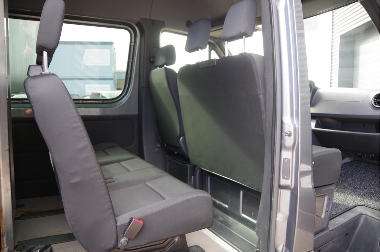 Mercedes-Benz SPRINTER 315 1.9 CDI L2H2 DC-6P, AUT. LED, CAMERA, TREKHAAK, CRUISE, CARPLAY, LEDER MF STUUR, DUBBELE CABINE, DUBBEL CABINE