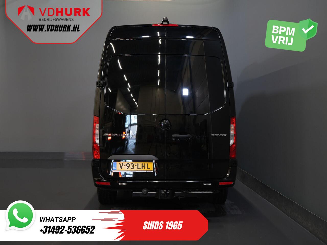 Mercedes-Benz SPRINTER 317 CDI Aut. L2H2 3.5t Trekverm./ Gev.Stoel/ Standkachel/ Carplay/ Camera/ Navi/ Cruise/ DAB/ LMV/ Sidebars/ Trekhaak