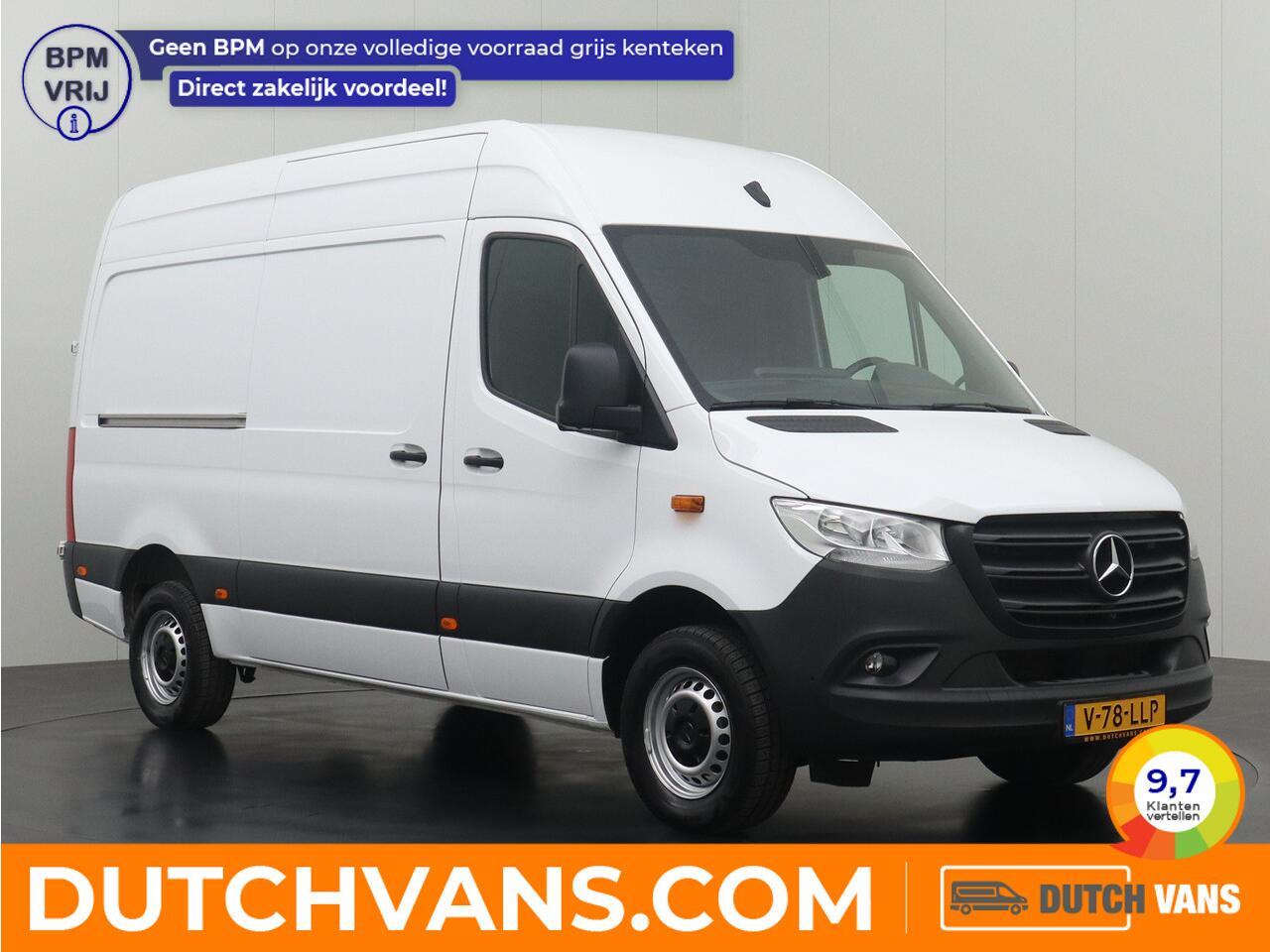 Mercedes-Benz SPRINTER 317CDI 9G-Tronic Automaat L2H2 ( 2024 )Fabrieksgarantie | Navigatie | Camera | 3-Persoons | Airco | Cruise