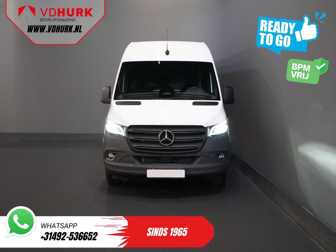 Mercedes-Benz SPRINTER 317 Aut. L2H2 BPM VRIJ! 3.5t Trekhaak/ LED/ 270 Gr.Deuren/ Gev.Stoel/ Stoelverw./ Navi/ Camera/ PDC/ Betimmerd/ Cruise