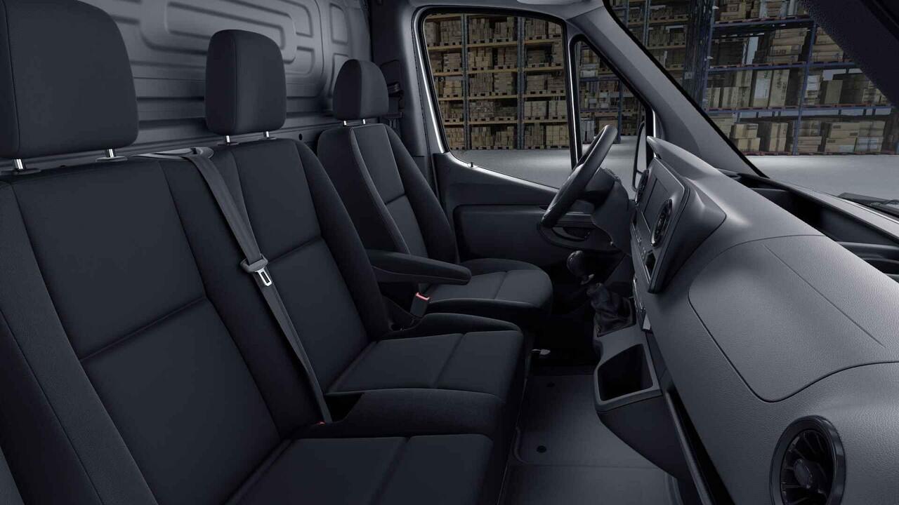 Mercedes-Benz SPRINTER 315 CDI L3 H2 Pro | Navigatie | Trekhaak | Zijwindassistent | Bijrijdersbank | Houten Laadvloer en zijwanbetimmering | Achteruitrijcamera | Certified |