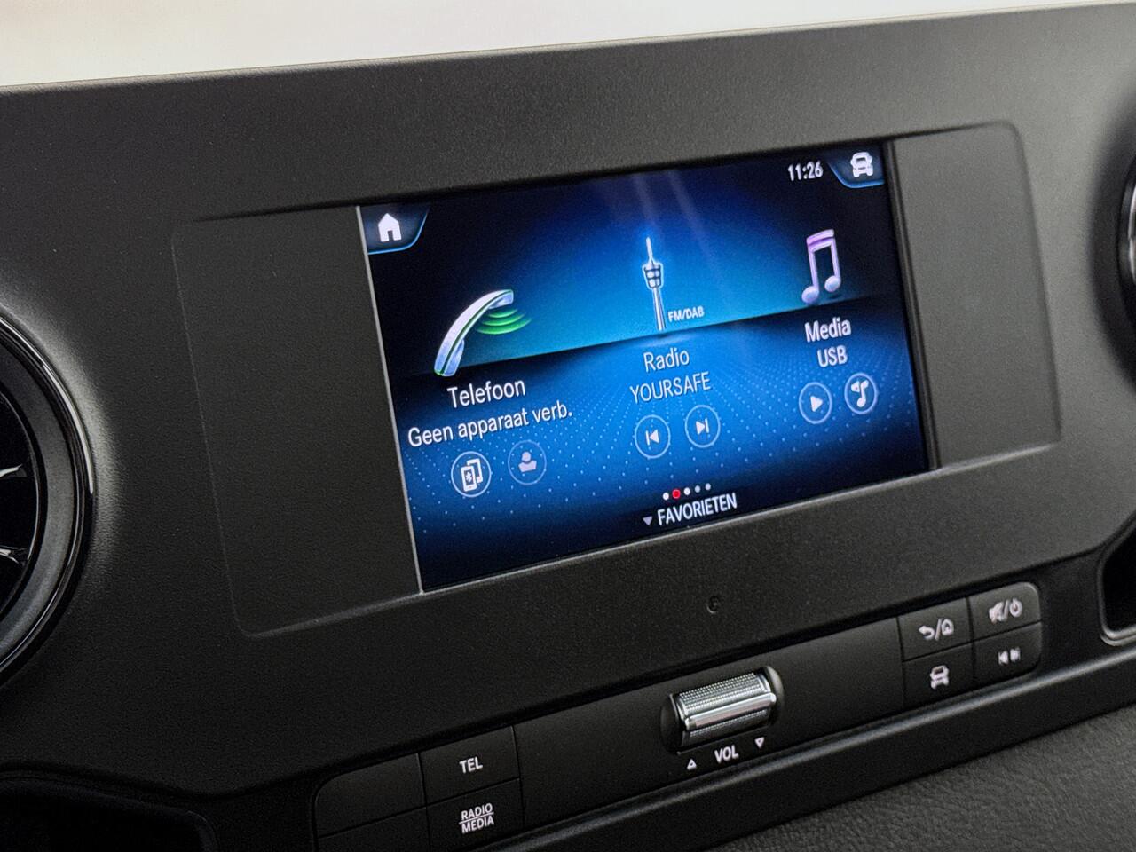 Mercedes-Benz SPRINTER 517 CDI L3 Bakwagen BPM VRIJ Dhollandia Laadklep 1000KG zilvergijs Zijdeur Cruise control