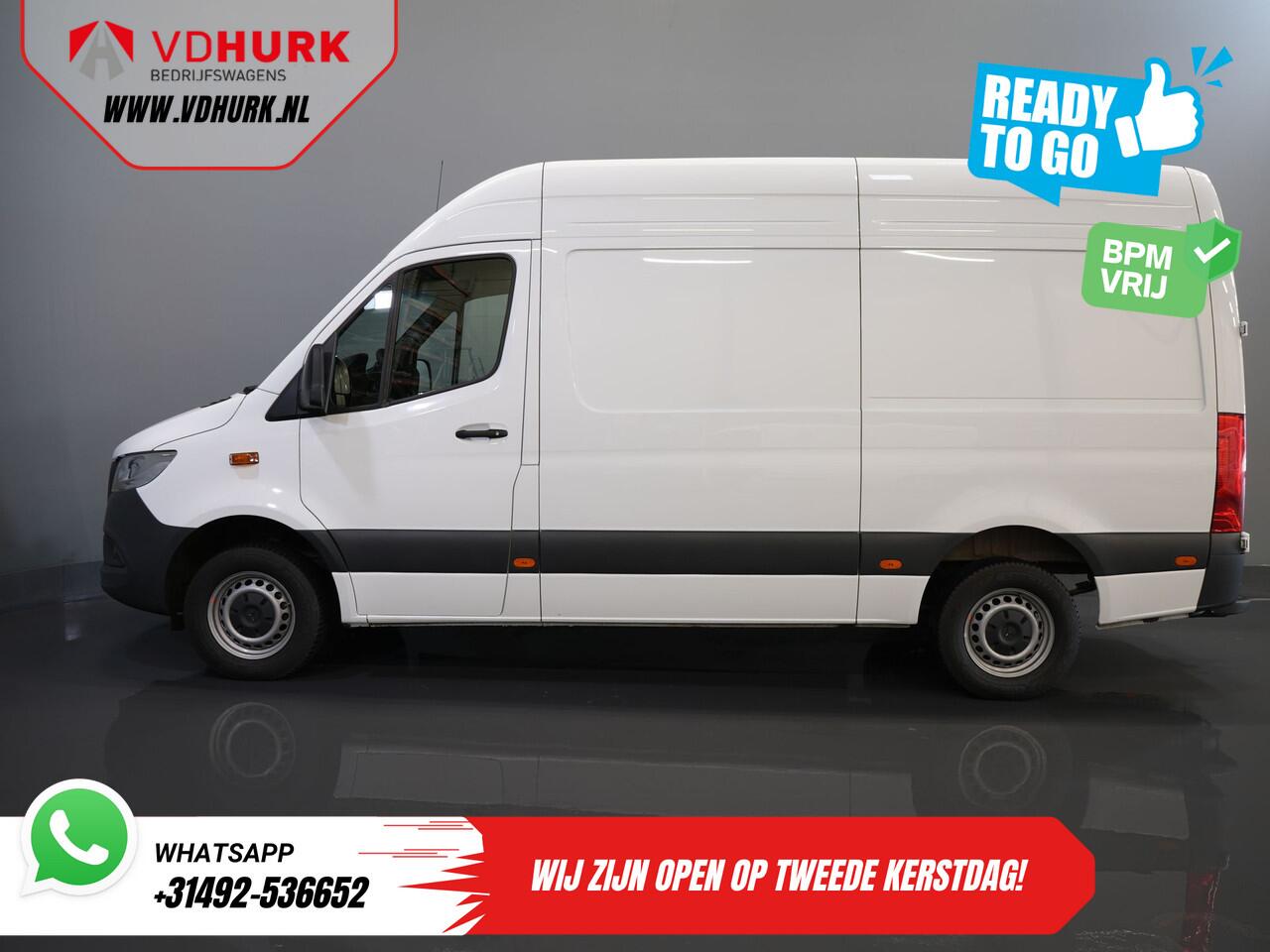 Mercedes-Benz SPRINTER 317 CDI Aut. L2H2 BPM VRIJ! Gev.Stoel/ 270 Gr.Deuren/ Stoelverw./ Navi/ Camera/ Cruise/ Airco/ DAB