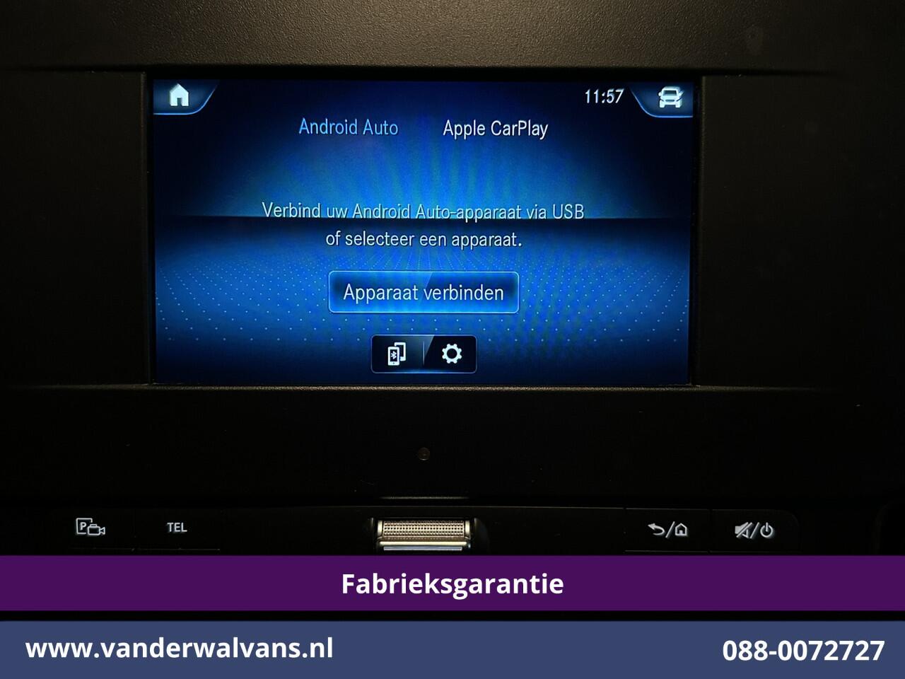 Mercedes-Benz SPRINTER 315 CDI 150pk L3H2 Fabrieksgarantie Euro6 Airco | Camera | Apple Carplay | Android Auto Parkeersensoren, Bijrijdersbank