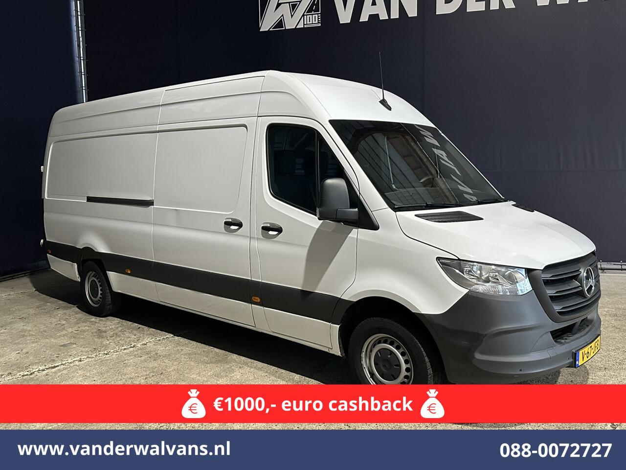 Mercedes-Benz SPRINTER 317 CDI 170pk L3H2 Euro6 Airco | Camera | Apple Carplay | Cruisecontrol | Stoelverwarming Android Auto, Parkeersensoren, Bijrijdersbank