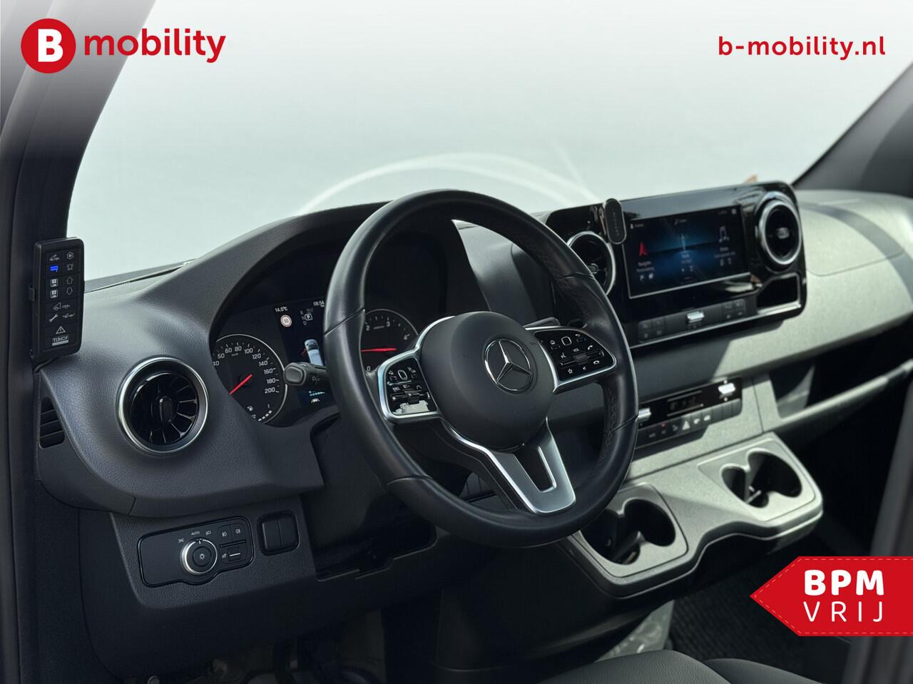 Mercedes-Benz SPRINTER 519 CDI Tijhof AluLiner Luchtvering+TA35-ANN Aanhanger 3.500kg Autotransporter/ Oprijwagen | Leer | Lier | 3-Zitplaatsen | Apple CarPlay | DAB | Adaptive Cruise Control | Navigatie | Trekhaak