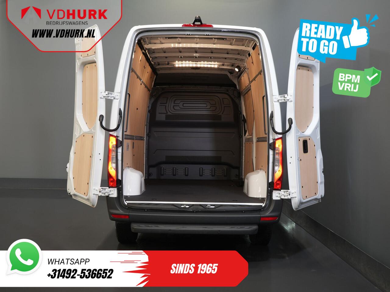 Mercedes-Benz SPRINTER 317 Aut. L2H2 BPM VRIJ! 3.5t Trekhaak/ LED/ 270 Gr.Deuren/ Gev.Stoel/ Stoelverw./ Navi/ Camera/ PDC/ Betimmerd/ Cruise