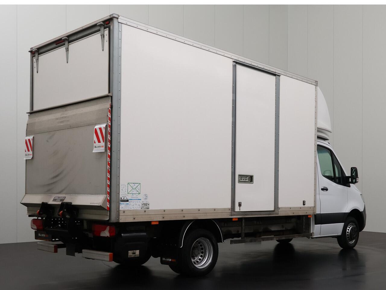 Mercedes-Benz SPRINTER 514CDI Bakwagen+Laadklep | Zijdeur | Dakspoiler | Airco | Cruise | 3-Persoons |