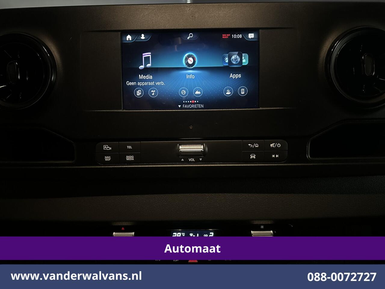 Mercedes-Benz SPRINTER 317 CDI 170pk 9G-Tronic Automaat L2H2 Euro6 Airco | Camera | Navigatie Cruisecontrol, Parkeersensoren, Stoelverwarming, Bijrijdersbank