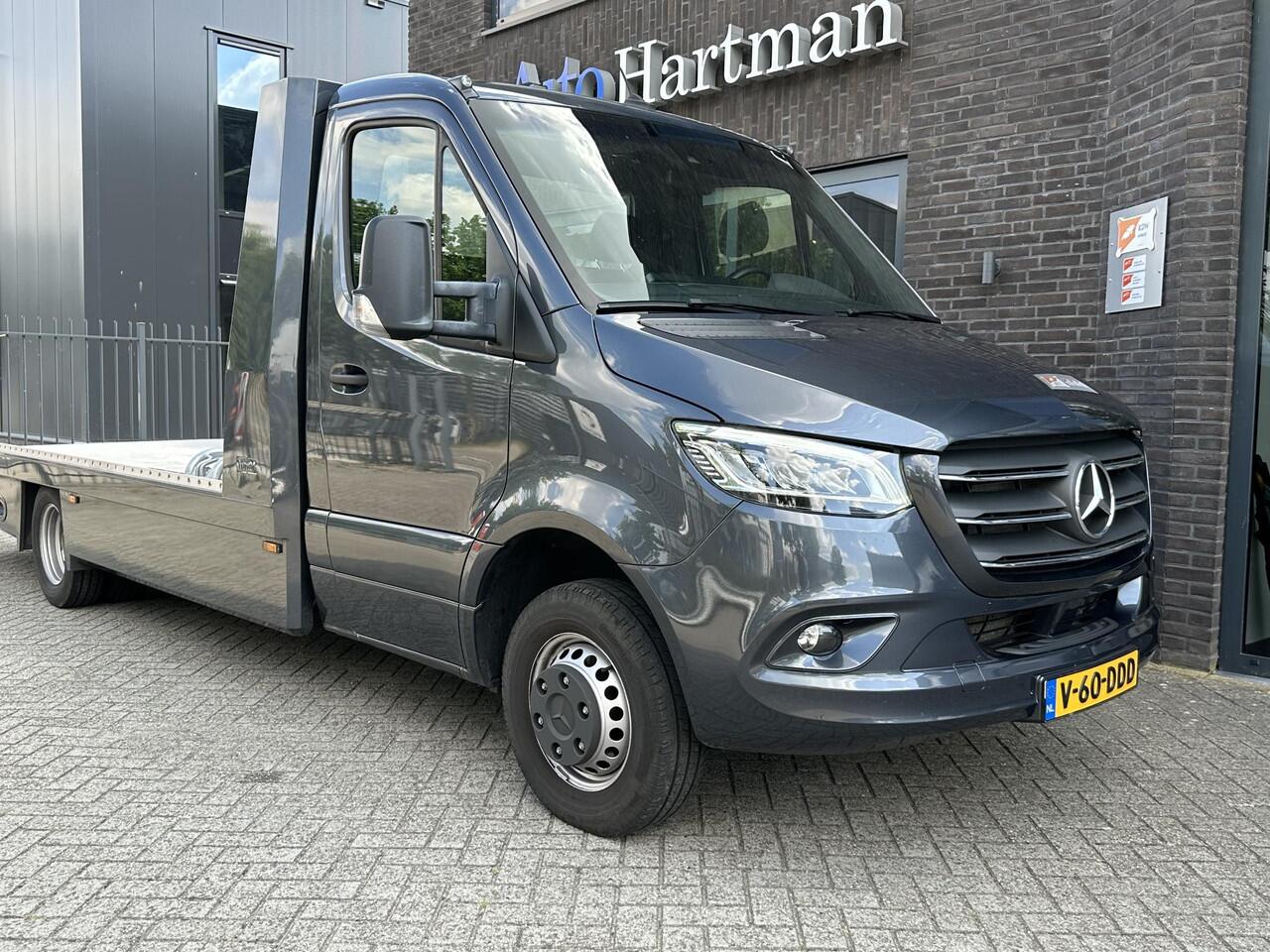 Mercedes-Benz SPRINTER 519 1.9 CDI L3 RWD AUT Oprijwagen Tijhof | Luchtvering | Standkachel | Lier