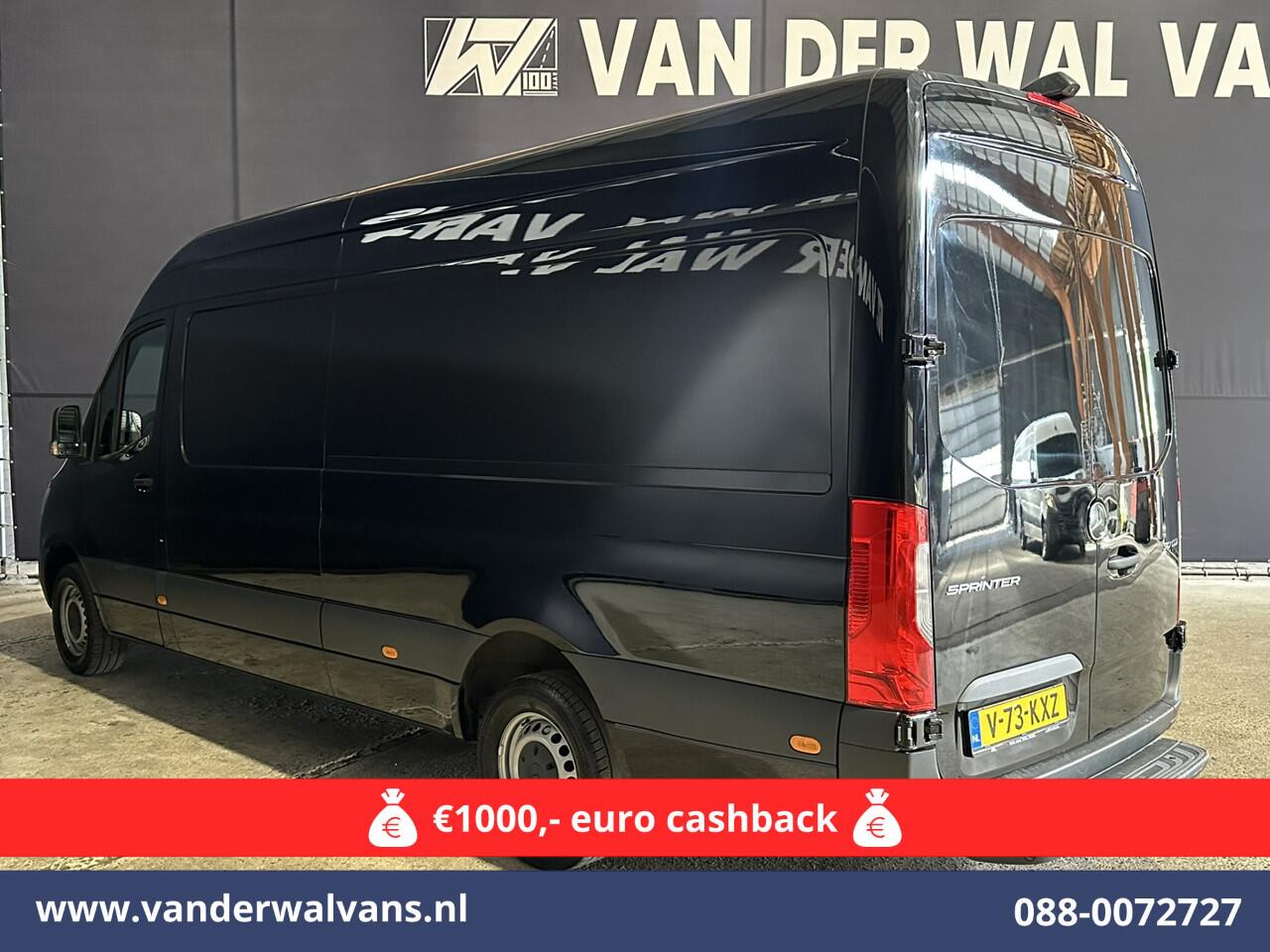 Mercedes-Benz SPRINTER 317 CDI 170pk L3H2 Euro6 Airco | Camera | Apple Carplay | Android Auto Cruisecontrol, Parkeersensoren, Stoelverwarming, Bijrijdersbank, MBUX