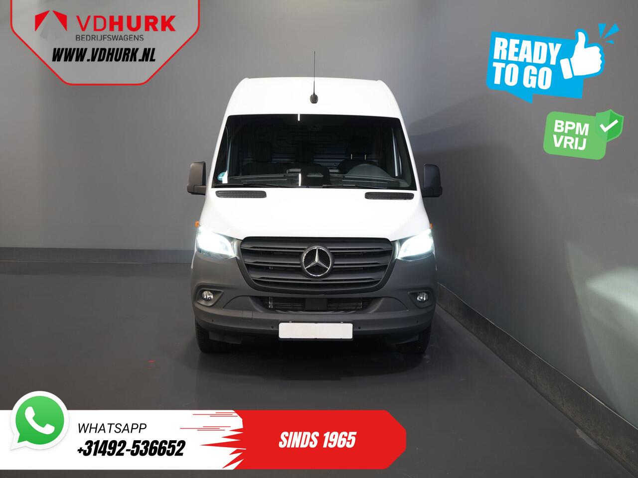 Mercedes-Benz SPRINTER 317 Aut. L2H2 BPM VRIJ! 3.5t Trekhaak/ LED/ 270 Gr.Deuren/ Gev.Stoel/ Stoelverw./ Navi/ Camera/ PDC/ Betimmerd/ Cruise