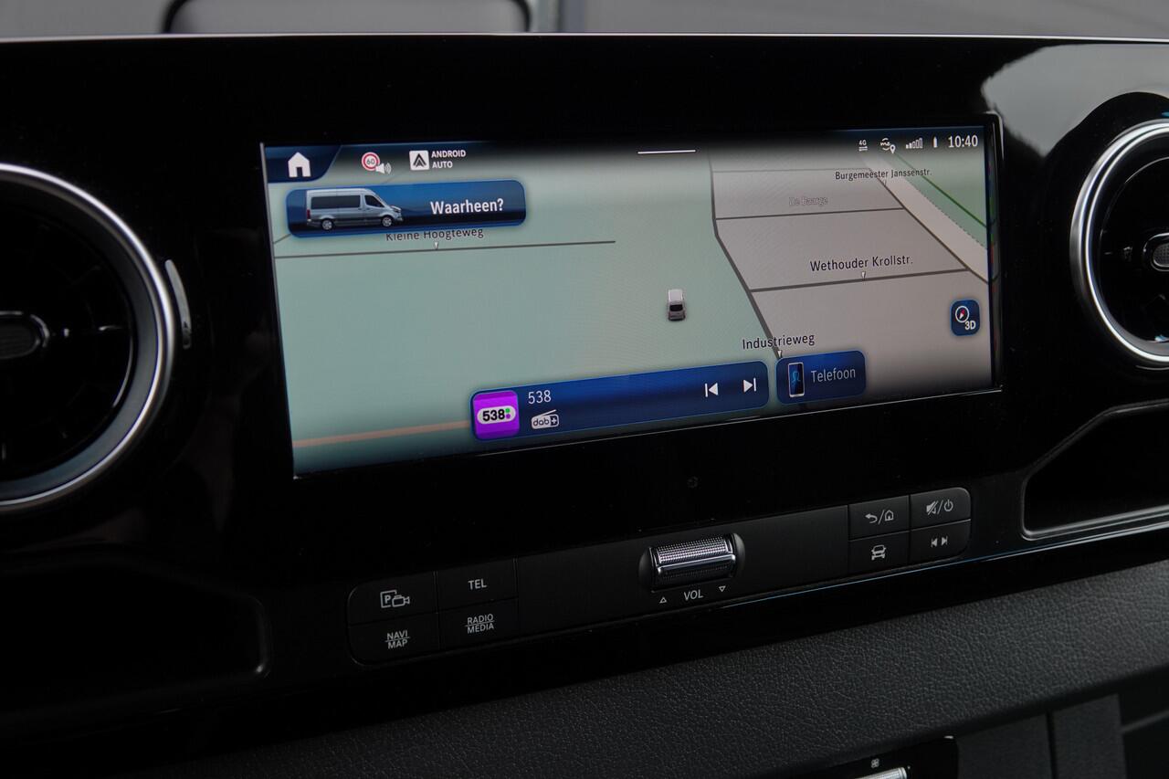 Mercedes-Benz SPRINTER 4x4 319Cdi 190Pk 9G-tronic | L2H1 | 2x Schuifdeur | 4WD | AWD | Bullbar | Treeplanken | 18'' All Terrain | Obsidian Black